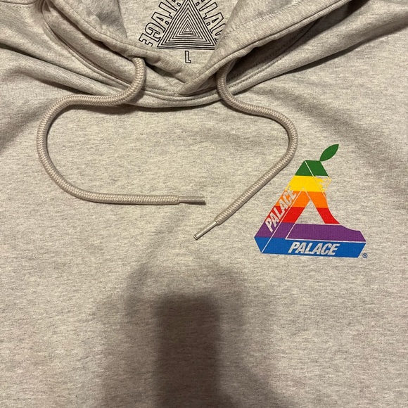 Palace Jobsworth Classic Logo Printing Hoodie size L - Picture 2 of 5